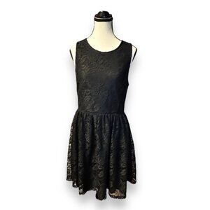 Womens Ardene Sleeveless Lace Dress L
